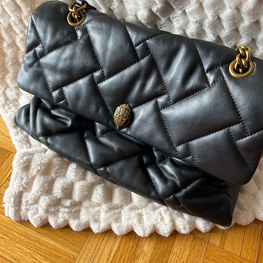 Kurt Geiger Quilted Leather Shoulder Bag